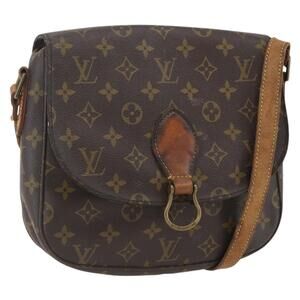 LOUIS VUITTON Monogram Saint Cloud GM Shoulder Bag M51242 LV Auth bs31930